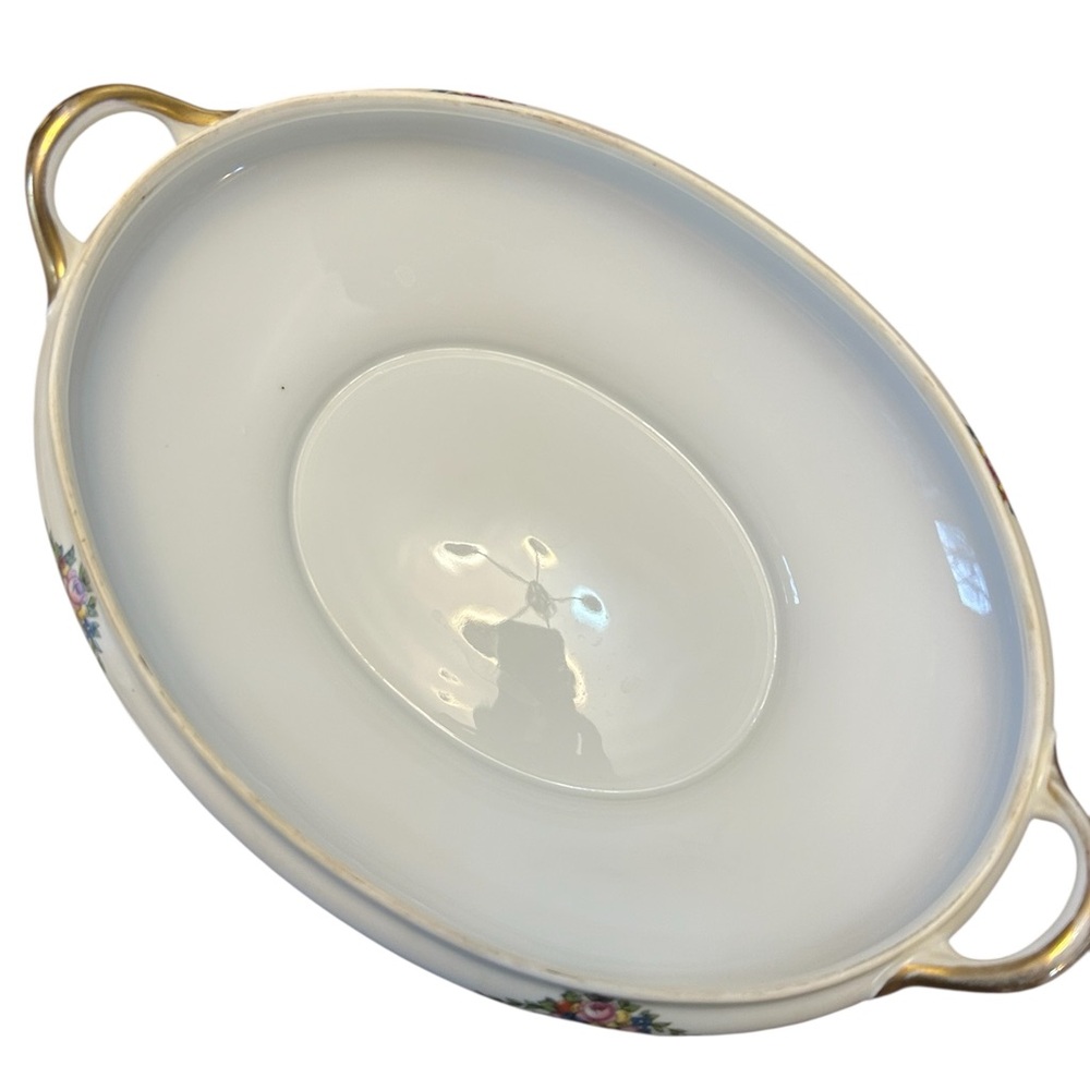 Antique Replacement China 1920s Noritake Round Covered Vegetable Bowl in Mariana - Picture 7 of 12